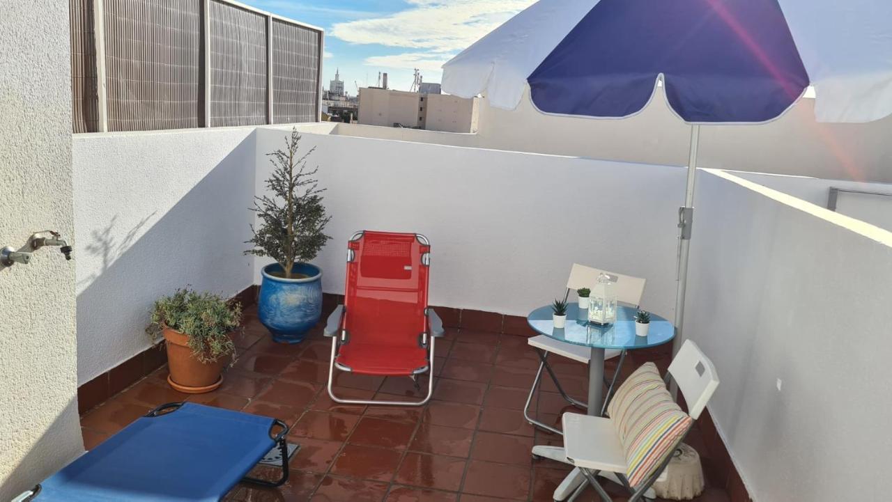 Penthouse With Solarium In The Center Of Malaga-Atico Con Solarium En El Centro De Malaga Appartement Buitenkant foto